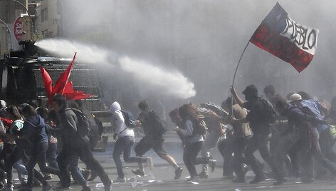 Studentų protestas Čilėje