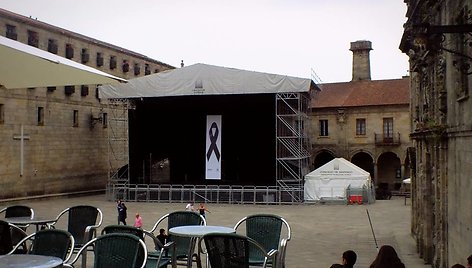 Santiago de Compostela mieste – susikaupimas ir rimtis. 