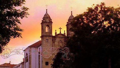 Santiago de Compostela mieste – susikaupimas ir rimtis. 