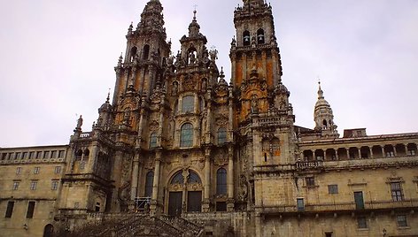 Santiago de Compostela mieste – susikaupimas ir rimtis. 