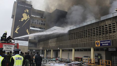 Gaisras Nairobio tarptautiniame oro uoste