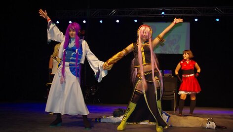 Vilniaus Teatro arenoje paskutinysis vasaros savaitgalis praėjo japoni&scaron;ku ritmu. 