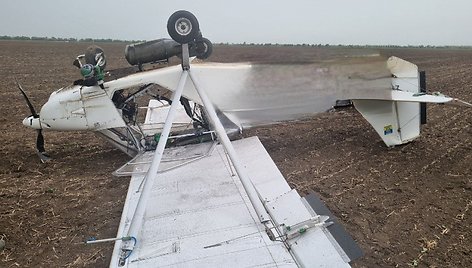 Ukrainietišką droną rado už 1000 kilometrų nuo sienos.