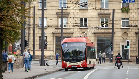 Nauji troleibusai Vilniuje