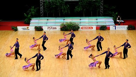 Lietuvai čempionate atstovauja dvi komandos &ndash; Lietuvos nusipelniusių trenerių Skaistutės ir Romaldo Idzelevičių treniruojami Klaipėdos universiteto sportinių &scaron;okių ansambliai &bdquo;Žuvėdra 1&ldquo; ir &bdquo;Žuvėdra 2&ldquo;.