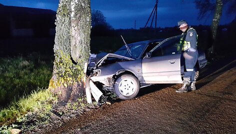 Avarija &Scaron;ilutės rajone