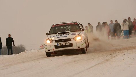 Žiemos ralio dalyvis 