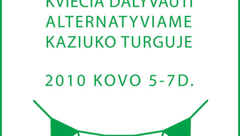 Dalyvauk alternatyviame Kaziuko turguje