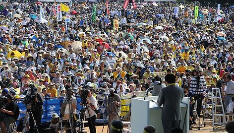 Protestas Okinavos saloje 