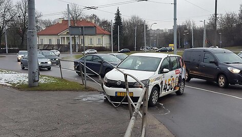 Avarija Vilniuje