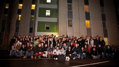 Pagal ERASMUS į Tamperės universitetą studijuoti atvykusio jaunimo būrys
