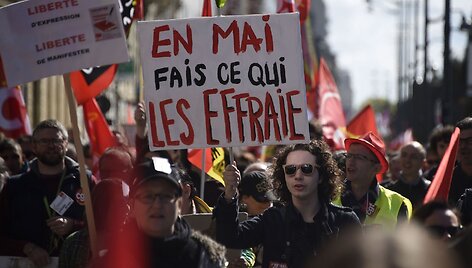 Protestai Prancūzijoje