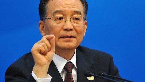 Kinijos ministras pirmininkas Wen Jiabao