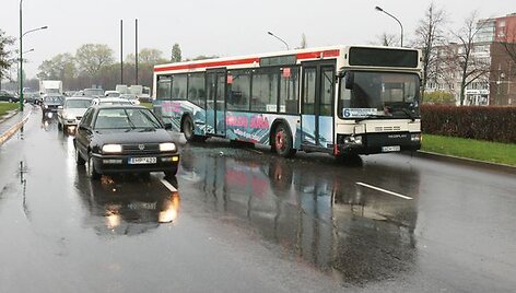 Įvykio vietoje.