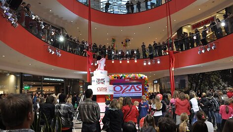 Prekybos ir pramogų centras &bdquo;Ozas&ldquo; gimtadienio &scaron;ventė