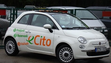 &bdquo;eCito&ldquo; dalinimosi automobiliu paslauga pradedama teikti ir studentams.