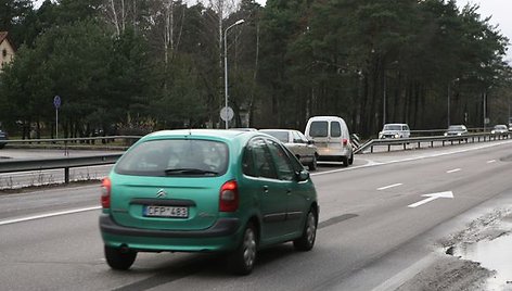 Itin avaringas magistralės „A1“ Grigiškių ruožas bus pradėtas rekonstruoti kitų metų pavasarį. 