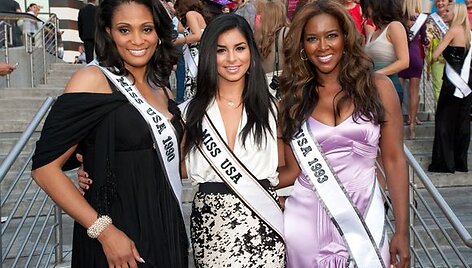 &bdquo;Miss USA&ldquo; titulo laimėtojos