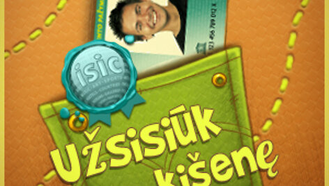  Užsisiūk ki&scaron;enę su ISIC!