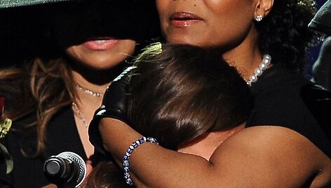 Janet Jackson ir mažojo Paris Katherine