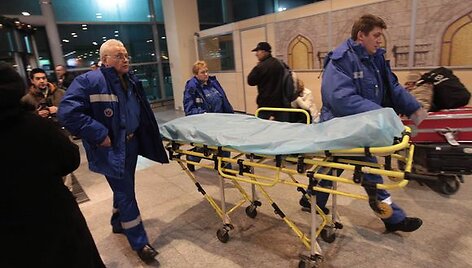Domodedovo oro uoste susisprogdino mirtininkas