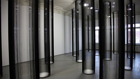 Kūrinys &bdquo;Kolonos&ldquo; (2006) galerijoje &bdquo;Vartai&ldquo;