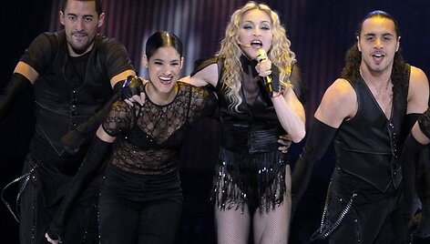 Akimirka i&scaron; Madonnos koncerto Meksikos &bdquo;Foro Sol&ldquo; arenoje