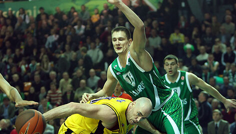 Žalgiris &ndash; Prokom rungtynių akimirkos