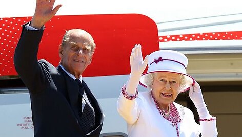 Karalienė Elizabeth II ir princas Philipas