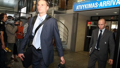 Austrijos futbolo rinktinė atvyko į Kauną.