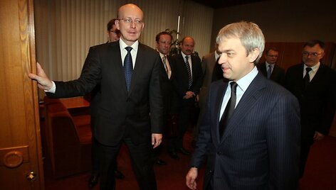 Arūnas Valinskas susitiko su &bdquo;PKN Orlen&ldquo; generaliniu prezidentu Dariusz Jacek Krawiec