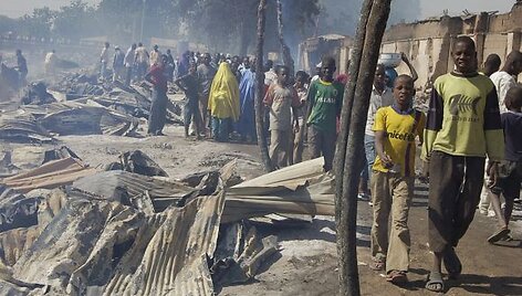 Teroristinių i&scaron;puolių banga per Kalėdas sukrėtė Nigeriją