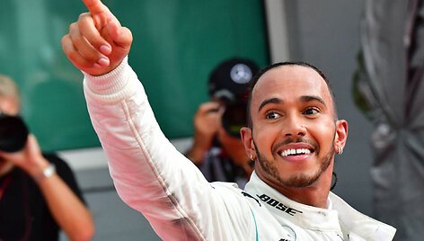 Vokietijos GP nugalėjo L.Hamiltonas