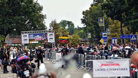  „Mototourism rally 100-mečio kelionė“ finišas Birštone