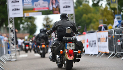  „Mototourism rally 100-mečio kelionė“ finišas Birštone