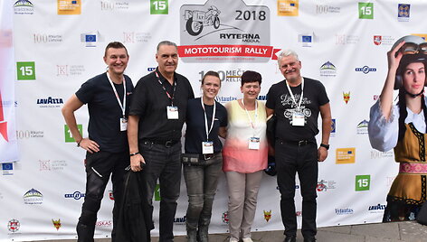 Bir&scaron;tone  fini&scaron;avo &bdquo;Mototourism rally 100-mečio kelionė&ldquo;