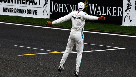 Lewisas Hamiltonas, &bdquo;Formulės 1&ldquo; kvalifikacija Belgijos Spa trasoje