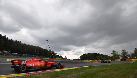 &bdquo;Formulės 1&ldquo; kvalifikacija Belgijos Spa trasoje