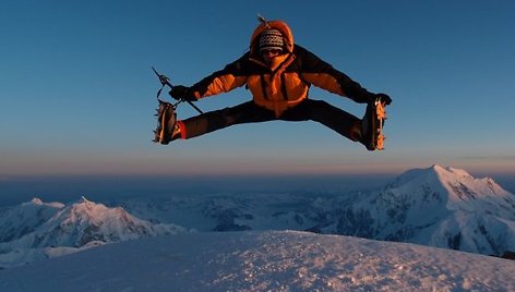 Lietuvos alpinistai aukščiausioje Šiaurės Amerikos viršukalnėje