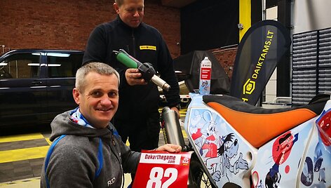 Balio Bardausko motociklo palydėtuvės
