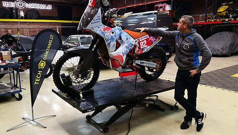 Balio Bardausko motociklo palydėtuvės