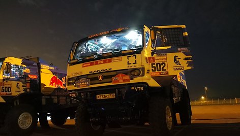 KAMAZ Le Havro uoste