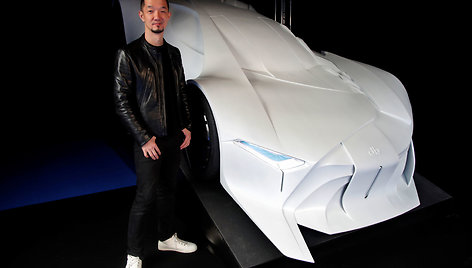 Paryžiaus automobilių festivalis, dizaineris Takumi Yamamoto, automobilis skirtas David Bowie.