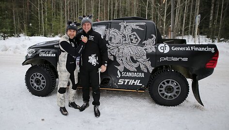 &bdquo;Baja Russia&ldquo;, &scaron;e&scaron;tadienis: Benediktas Vanagas važiuoja tarp lyderių