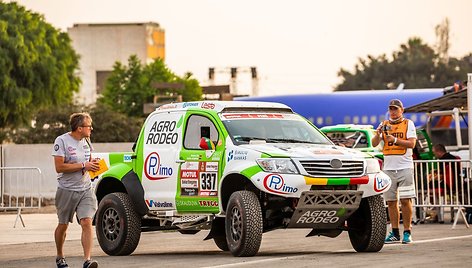 Komandos „Agrorodeo“ automobilis „Hilux Overdrive“