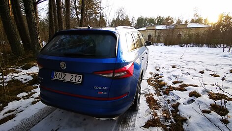&bdquo;&Scaron;koda Kodiaq RS&ldquo; žygis per Lietuvą, Artilerijos stotis prie Glūko ežero