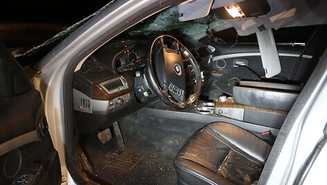 BMW avarija &Scaron;ilutės rajone