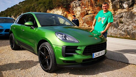 Atnaujinto &bdquo;Porsche Macan&ldquo; bandymai Portugalijoje