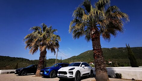 Atnaujinto &bdquo;Porsche Macan&ldquo; bandymai Portugalijoje