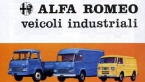 &bdquo;Alfa Romeo&ldquo; istoriniai sunkvežimiai 